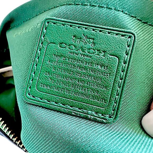 COACH Kitt Green Messanger Cross Body Shoulder Bag  ***Item: P32 - Picture 9 of 12